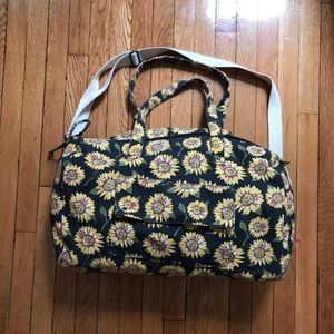 Sunflower duffel bag